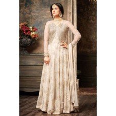 5104 WHITE MAISHA JAWARIYA WEDDING WEAR BRIDAL GOWN